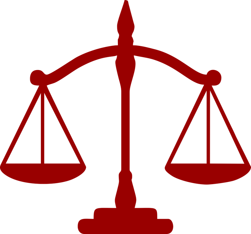Balança da justiça, símbolo do Direito